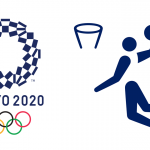 Tokyo 2020 basketball logo