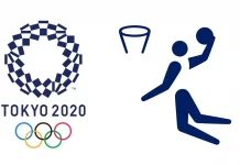 Tokyo 2020 basketball logo