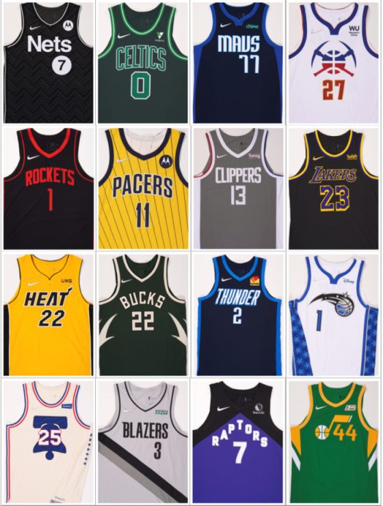 2020-21 Nike NBA Earned Edition Uniforms Available Now on NBAStore.eu