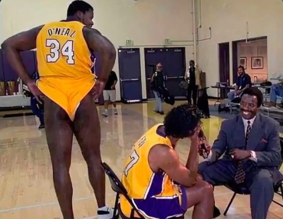 Rick Fox on Shaq showing up to practice naked: “I can’t get that image out of my mind”