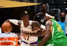 Dennis Schroder on playing through injuries: “I am built like that” Dennis Schroder Lakers Jazz