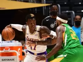 Dennis Schroder Lakers Jazz