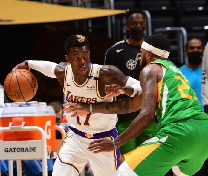 Dennis Schroder Lakers Jazz