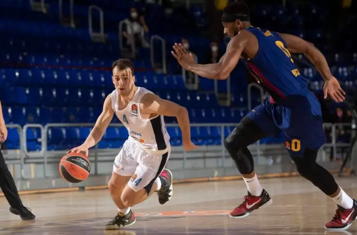 Kevin Pangos Zenit Saint Petersburg Brandon Davies FC Barcelona