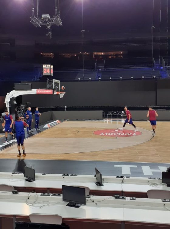 FC Barcelona getting ready for Championship Game vs Anadolu Efes (video)