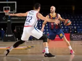 Nick Calathes Vasilije Micic FC Barcelona Anadolu Efes