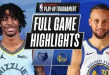 LeBron James reacts to Ja Morant leading Grizzlies to play-in win vs. Warriors