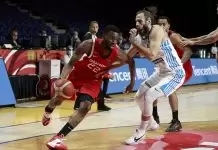 RJ Barrett, Andrew Wiggins lead Canada past Greece in Olympic Qualifying Tournament opener Andrew Wiggins Canada Greece