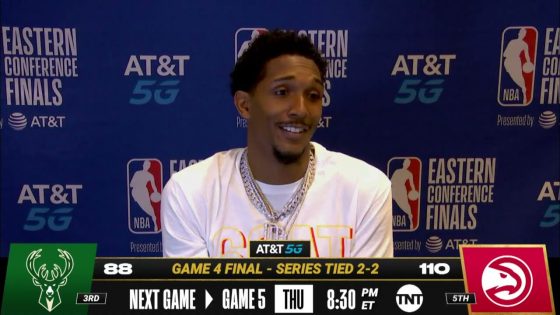 Lou Williams on Hawks: “This team has always been confident in their abilities”