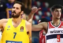 Omri Casspi and Deni Avdija