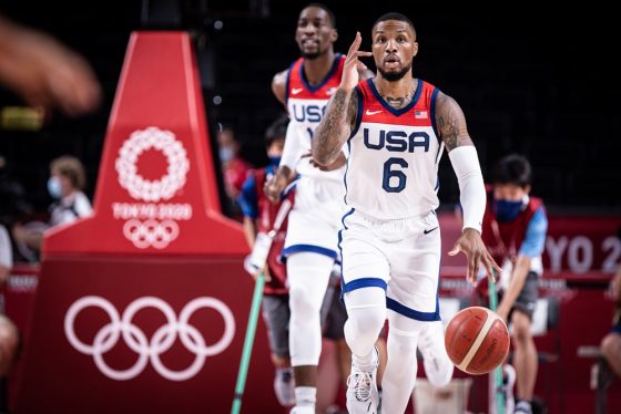 Team USA bounces back in comfortable fashion behind Damian Lillard’s 21 points