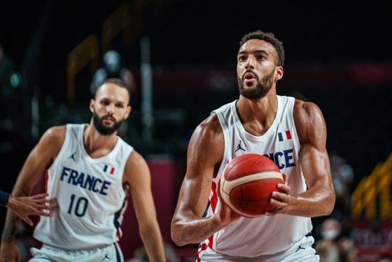 Rudy Gobert had a double-double against Venezuela