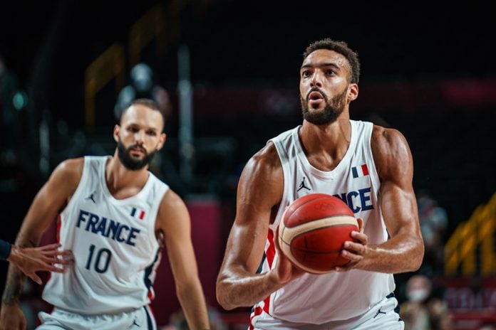 Rudy Gobert Evan Fournier France Team USA