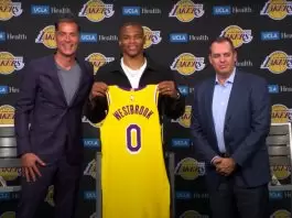 Los Angeles Lakers - Rob Pelinka, Russell Westbrook, Frank Vogel