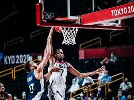 Kevin Durant Team USA France