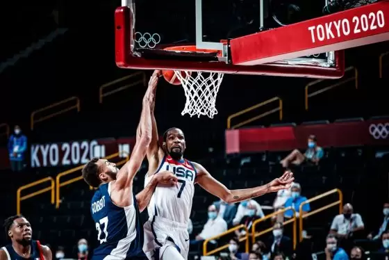 Kevin Durant, Team USA stand tall vs France to win the gold medal in the Olympic Tournament