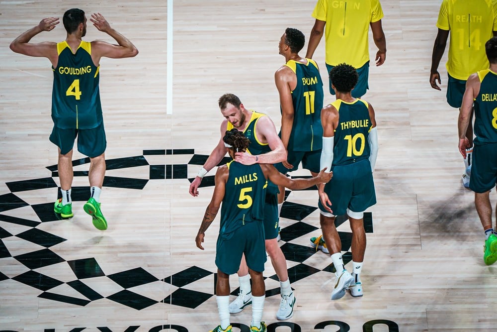 Patty Mills Australia Slovenia