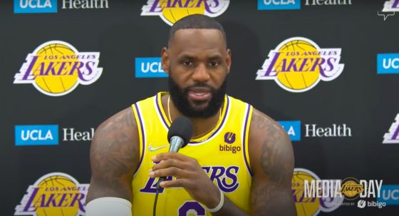LeBron James says he wants to be a Laker for as long as he’s able to play
