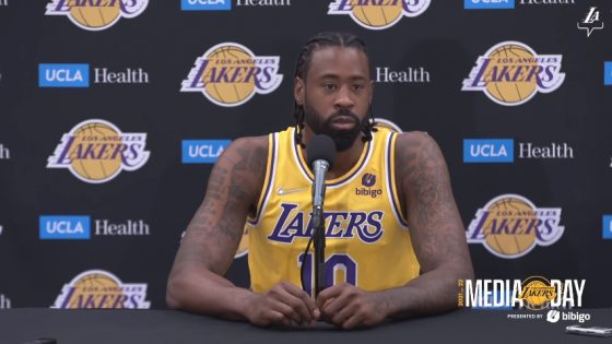 DeAndre Jordan on his role with Lakers