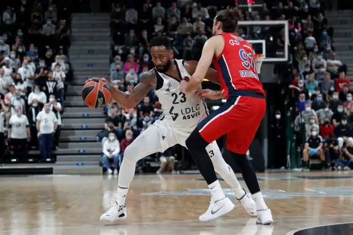 David Lighty ASVEL Villeurbanne CSKA Moscow EuroLeague