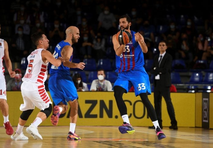 Nikola Mirotic FC Barcelona Olympiacos