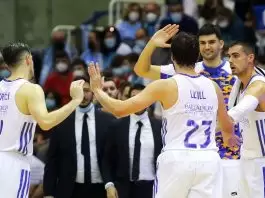 Real Madrid ties rivals FC Barcelona in ACB standings Real Madrid Sergio Llull