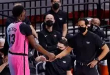 Heat HC Erik Spoelstra confused on people clamoring about Bam Adebayo developing a three-point shot