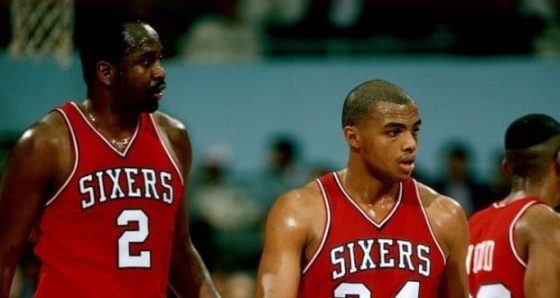 The time when a young, overweight Charles Barkley was reformed by late great Moses Malone