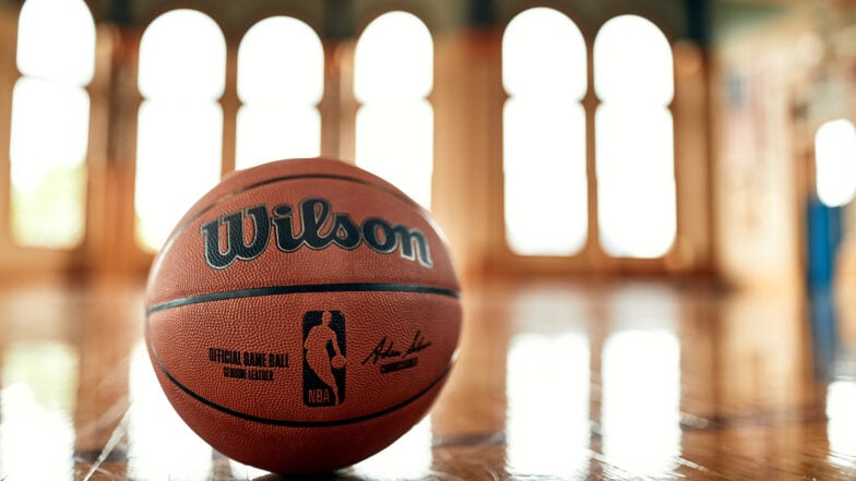 Wilson official game ball of the NBA Wilson official game ball of the NBA