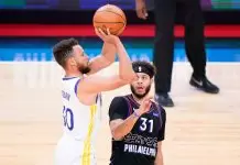 Steph Curry says he’s proud of brother Seth, after Warriors’ win over 76ers