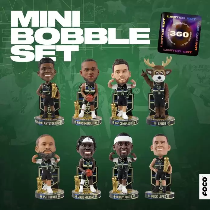 BUCKS BOBBLES MINI SET