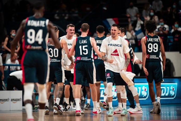 France Montenegro 2023 FIBA Basketball World Cup Qualifiers