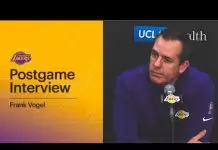 Frank Vogel on Lakers: “We knew early season was going to be bumpy”