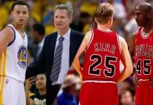 WATCH: Warriors coach Steve Kerr delivers hilarious answer on Curry-Jordan picking