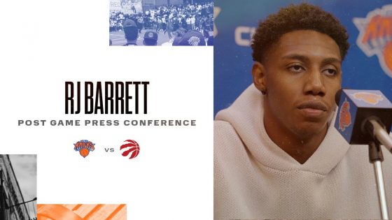 RJ Barrett on Knicks’ home loss vs Raptors: “We try to protect the Garden at all costs, and we didn’t do that tonight”
