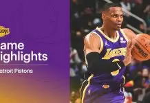 Russell Westbrook on Lakers’ win vs. Pistons: “Tonight was a must-win”