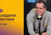 Frank Vogel talks about Lakers starting lineup after win vs. Pistons