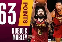 LeBron James reacts to Ricky Rubio’s massive game against Knicks
