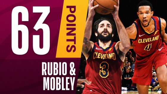 LeBron James reacts to Ricky Rubio’s massive game against Knicks