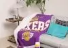 LOS ANGELES LAKERS SHERPA BLANKET