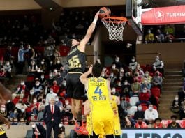 Mike James Monaco Maccabi Tel-Aviv EuroLeague Round 19