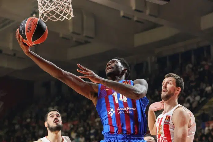 Nigel Hayes-Davis FC Barcelona Crvena Zvezda