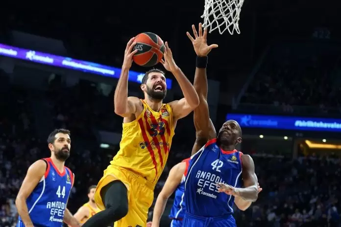 Nikola Mirotic FC Barcelona Anadolu Efes Nikola Mirotic FC Barcelona Anadolu Efes