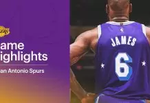 LeBron James reacts to Lakers’ blowout loss vs. Spurs