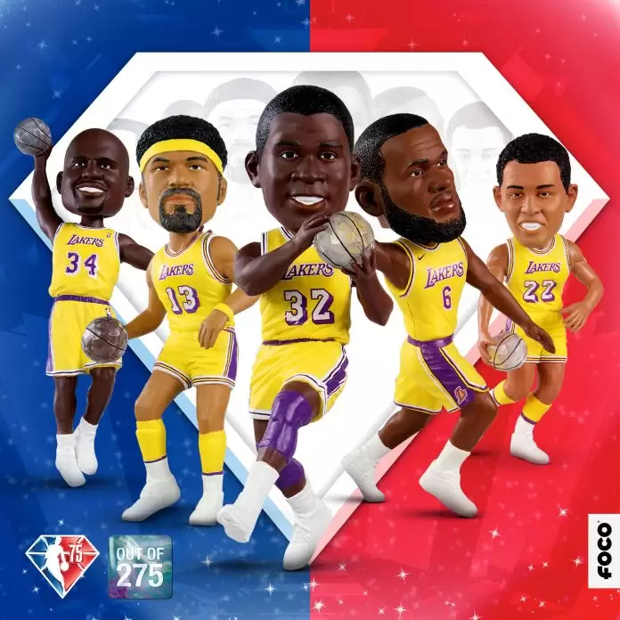 FOCO Lakers Bobbleheads