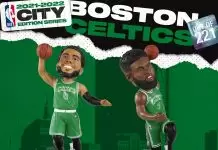FOCO releases new City Jersey Bobbleheads featuring Celtics star duo FOCO BOSTON CELTICS CITY JERSEY BOBBLEHEADS