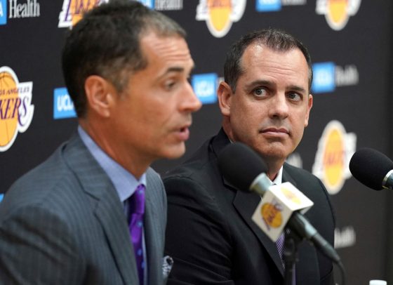Report: Lakers with no considerations yet to dismiss coach Frank Vogel