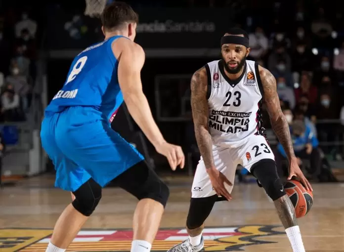Malcolm Delaney FC Barcelona Armani Milano EuroLeague Malcolm Delaney FC Barcelona Armani Milano EuroLeague