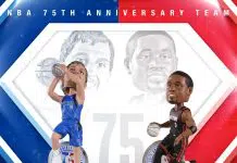 FOCO NBA 75TH WADE AND NOWITZKI