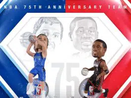 FOCO NBA 75TH WADE AND NOWITZKI